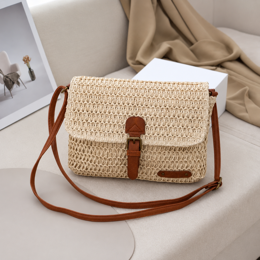 Jane | Woven Crossbody Bag