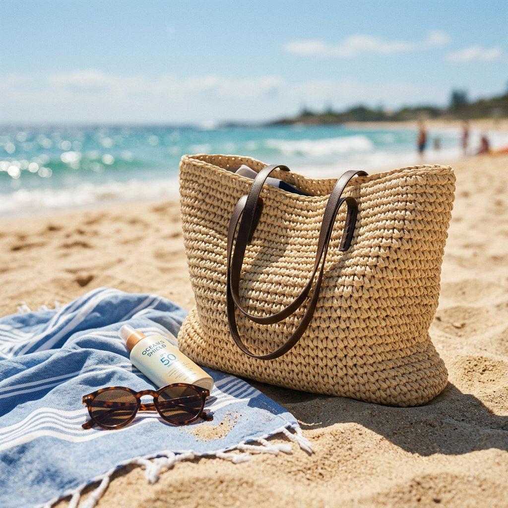 Olivia | Woven Tote Bag