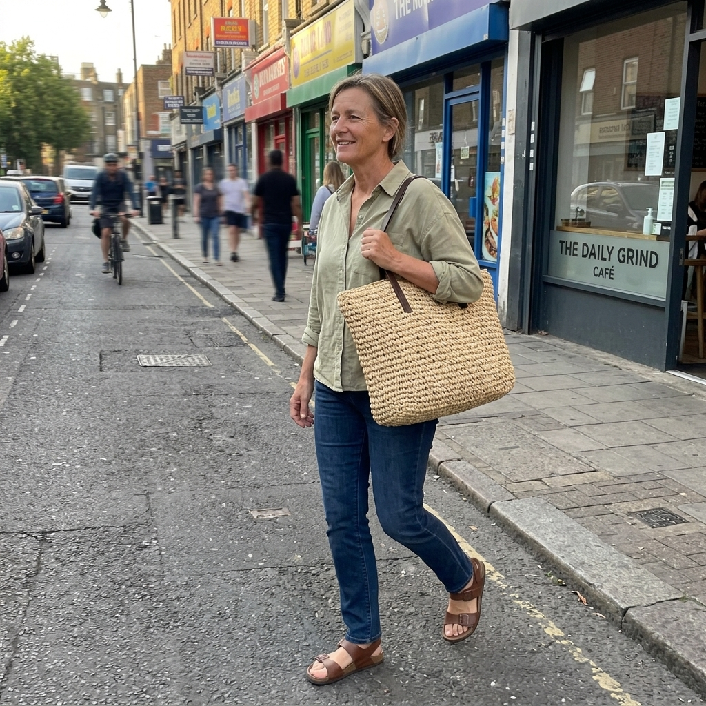 Olivia | Woven Tote Bag