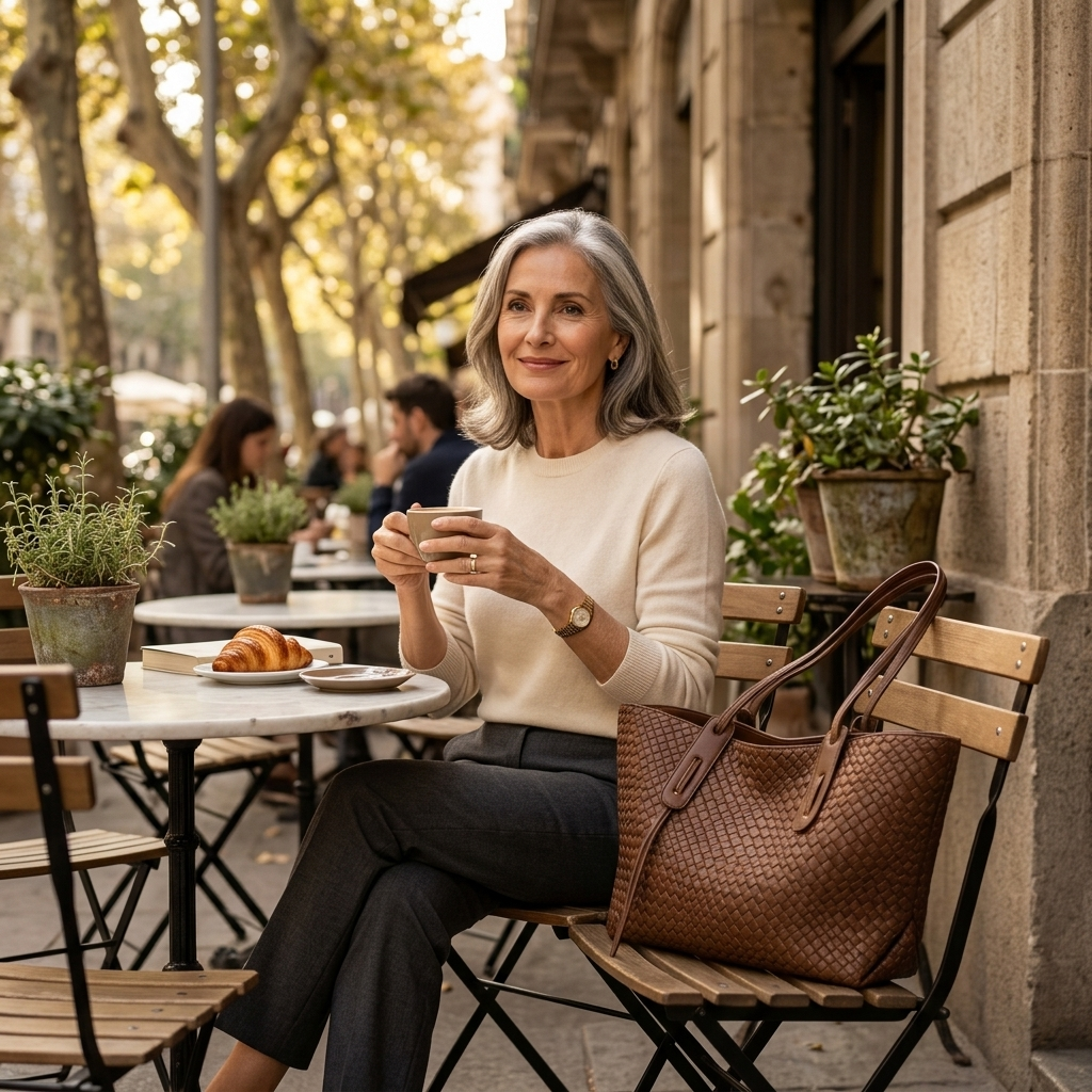 Valencia | Elegant Woven Tote Bag